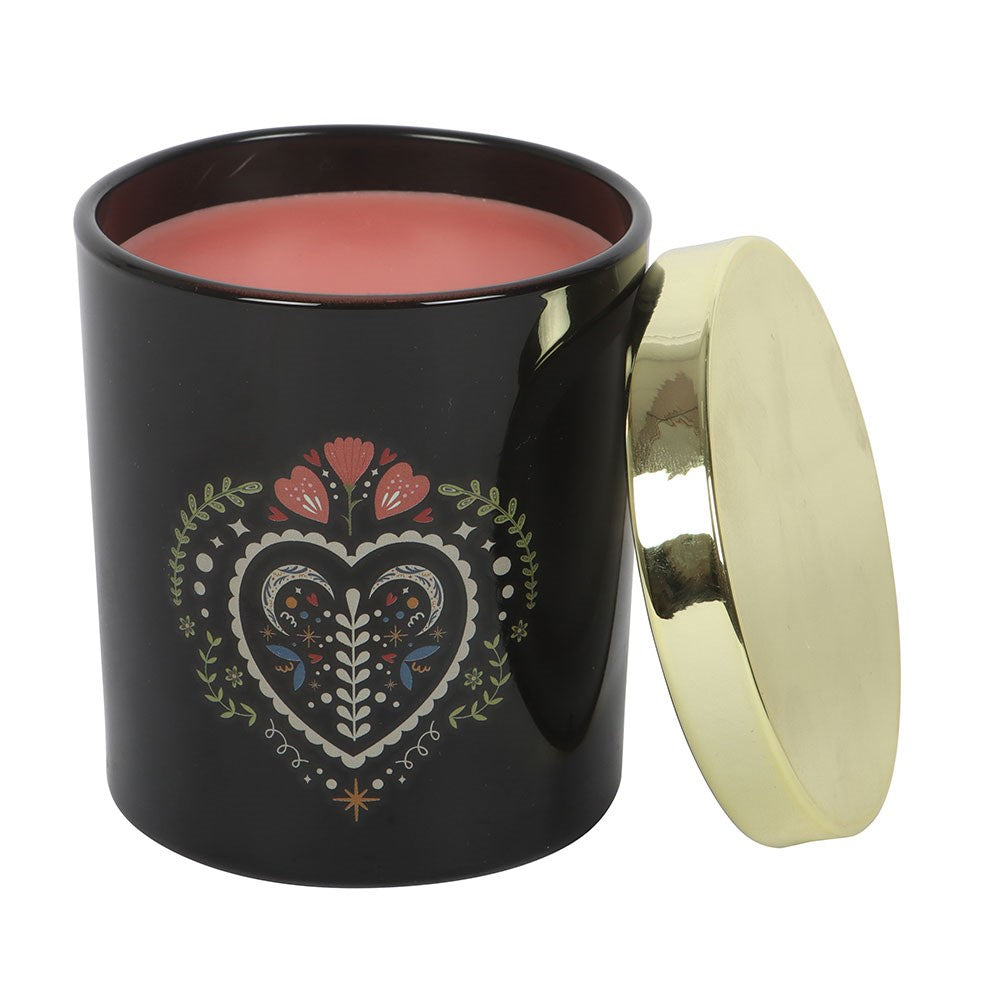 Midnight Bloom Black French Tulip Scented Candle