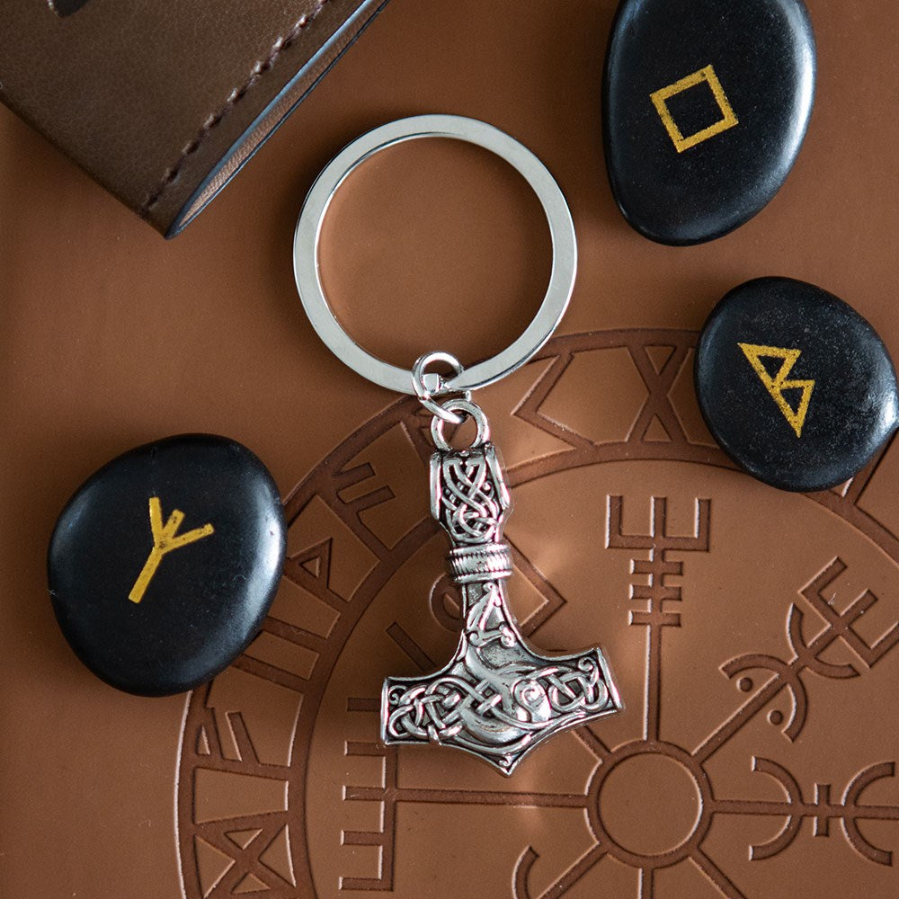 Mjolnir Hammer Keyring