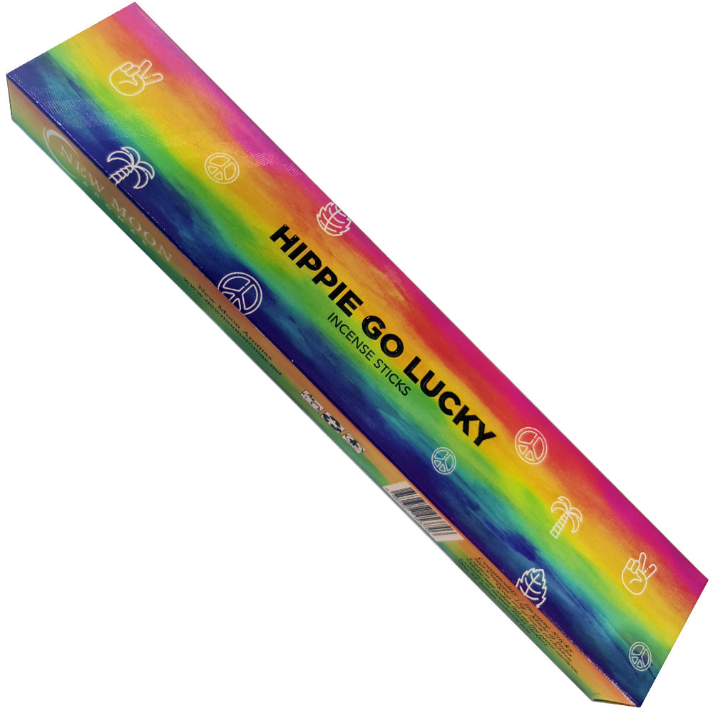 New Moon - Hippie Go Lucky Incense 15gms