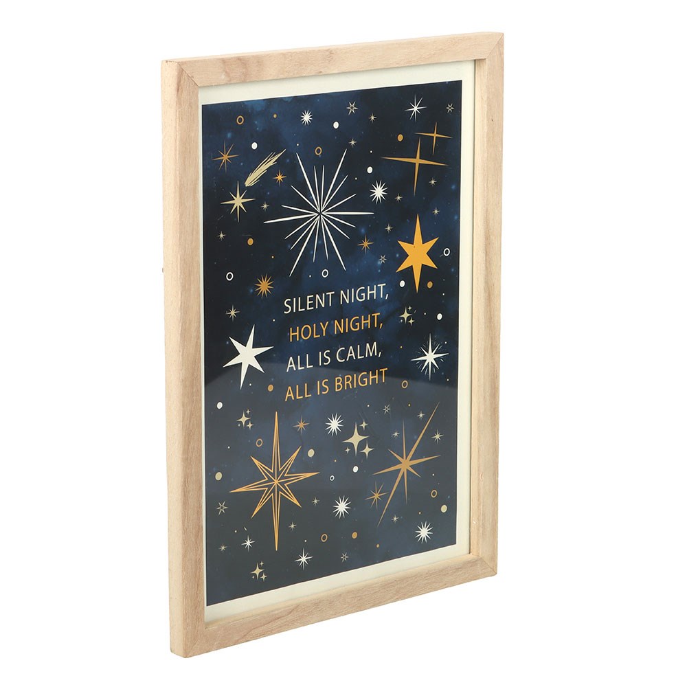 Silent Night Framed Wall Art Print