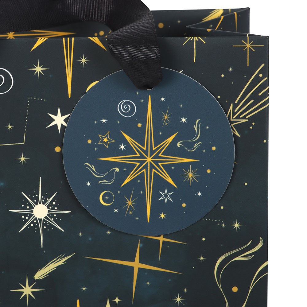10 x Medium Starry Night Giftbag