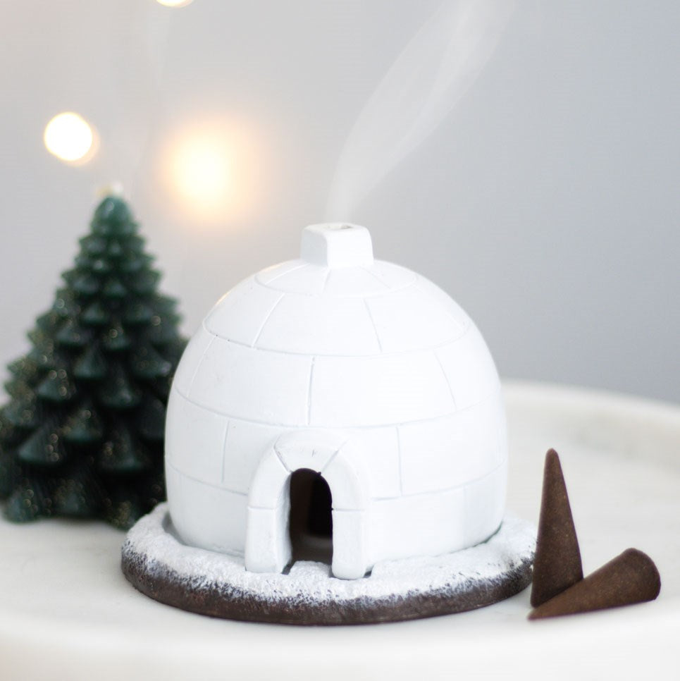 Igloo Incense Resin Cone Burner