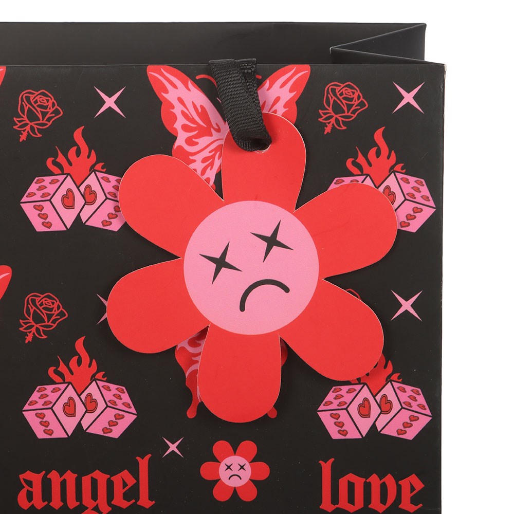 Flaming Butterfly Paper Gift Bag