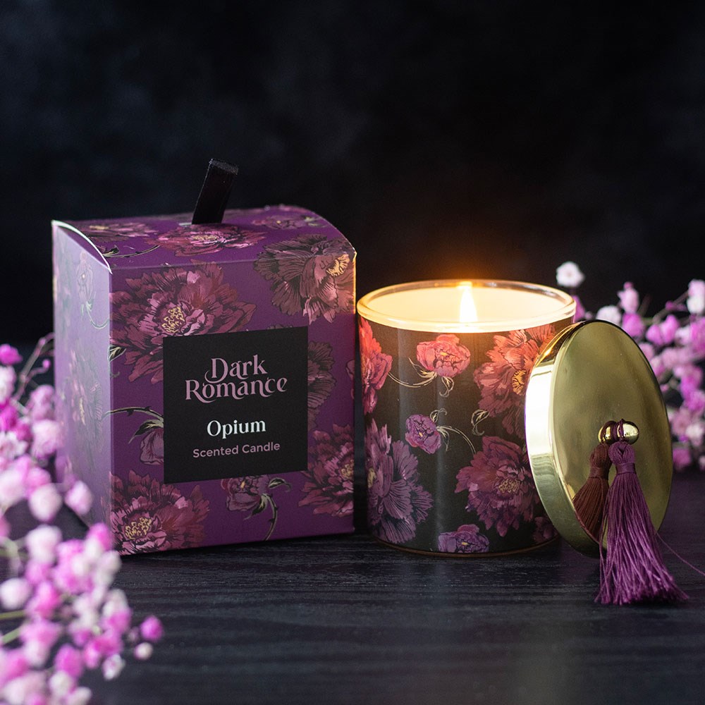 Dark Romance Opium Scented Candle