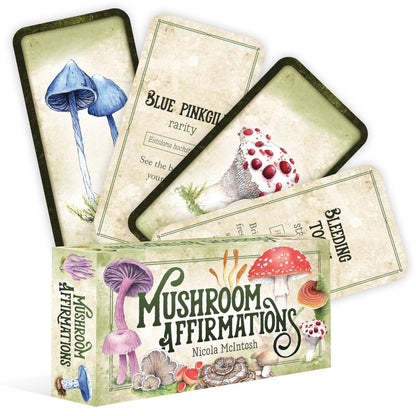 Mushroom Affirmation Cards