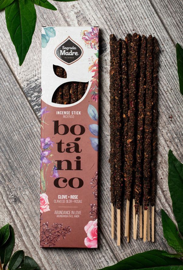 Botanical Incense - Clove Roses 6 Thick Sticks