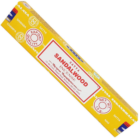 Satya Earth 15GMS - Sandalwood Incense Sticks