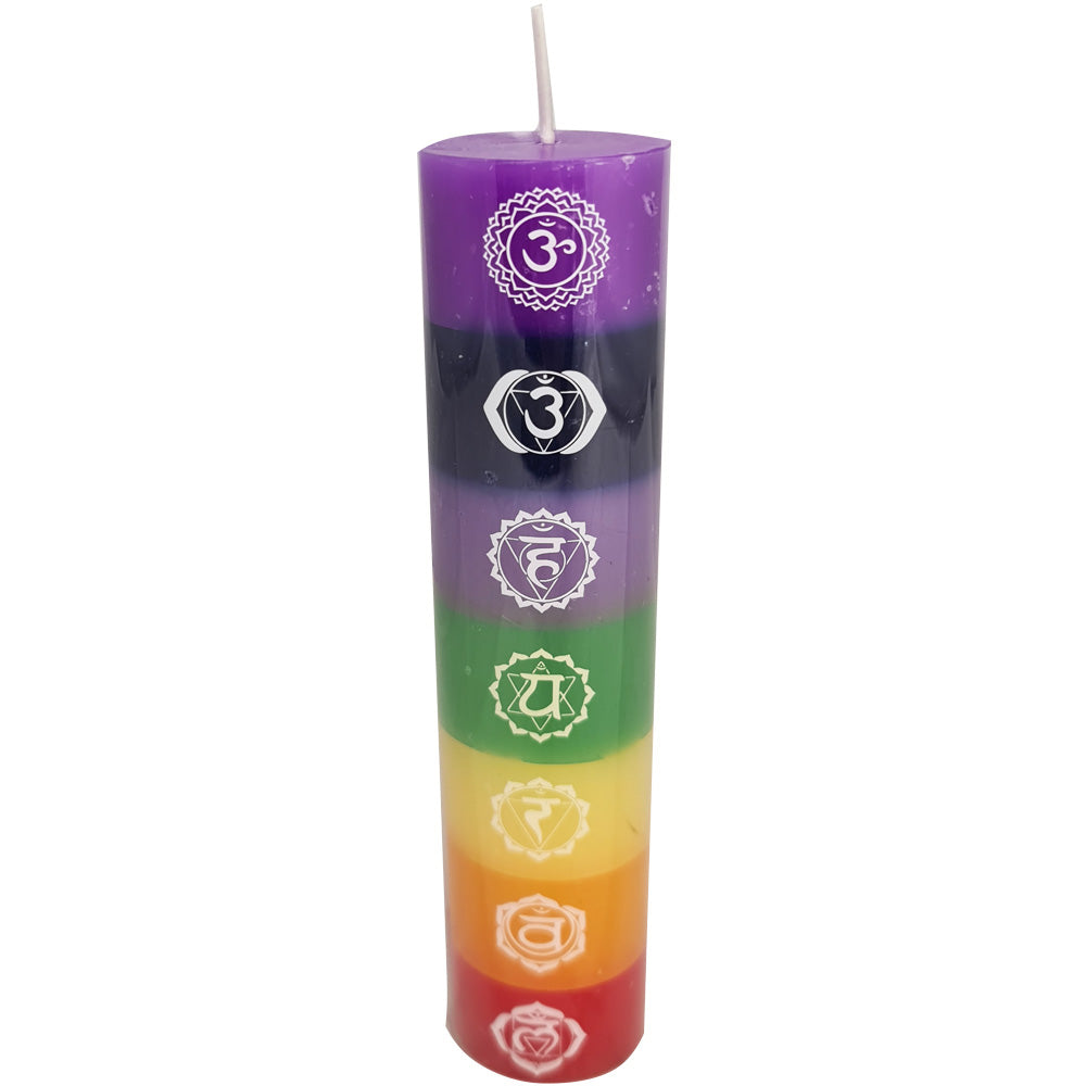 Chakra Pillar Candle