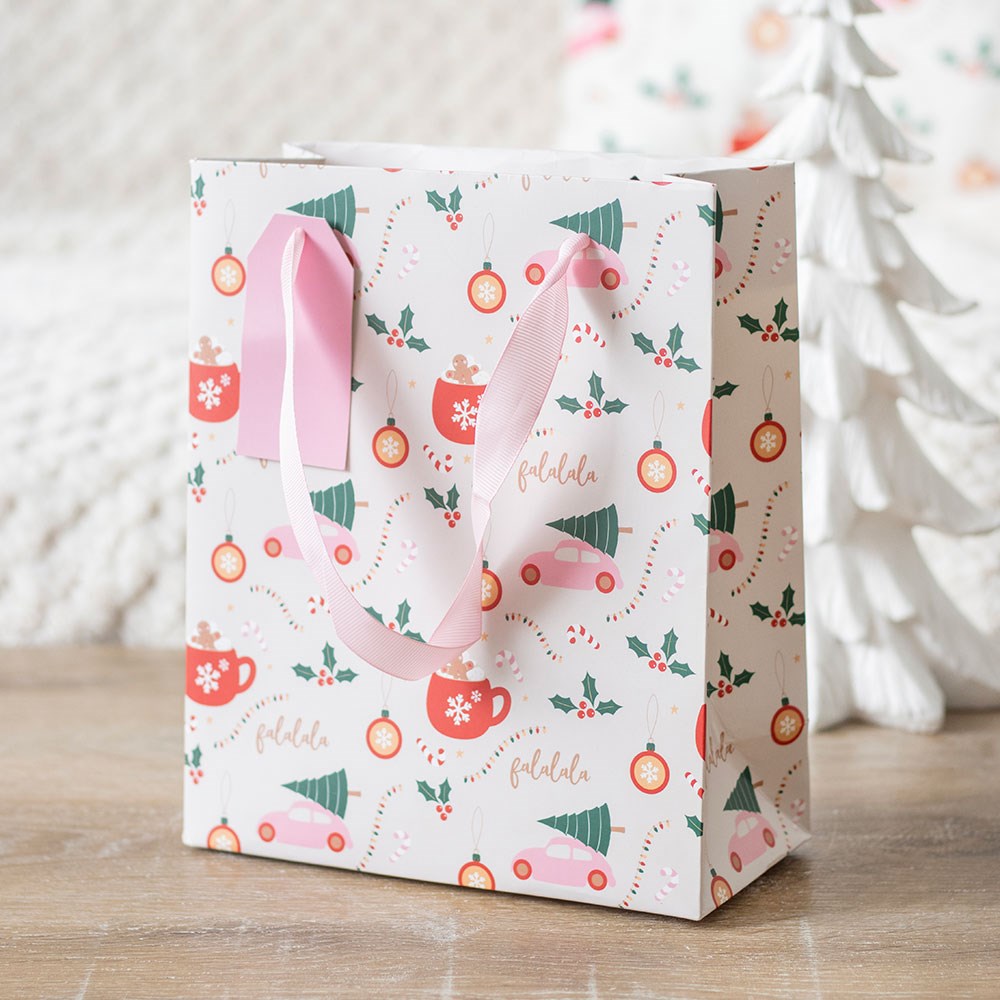 Christmas Print Gift Bag