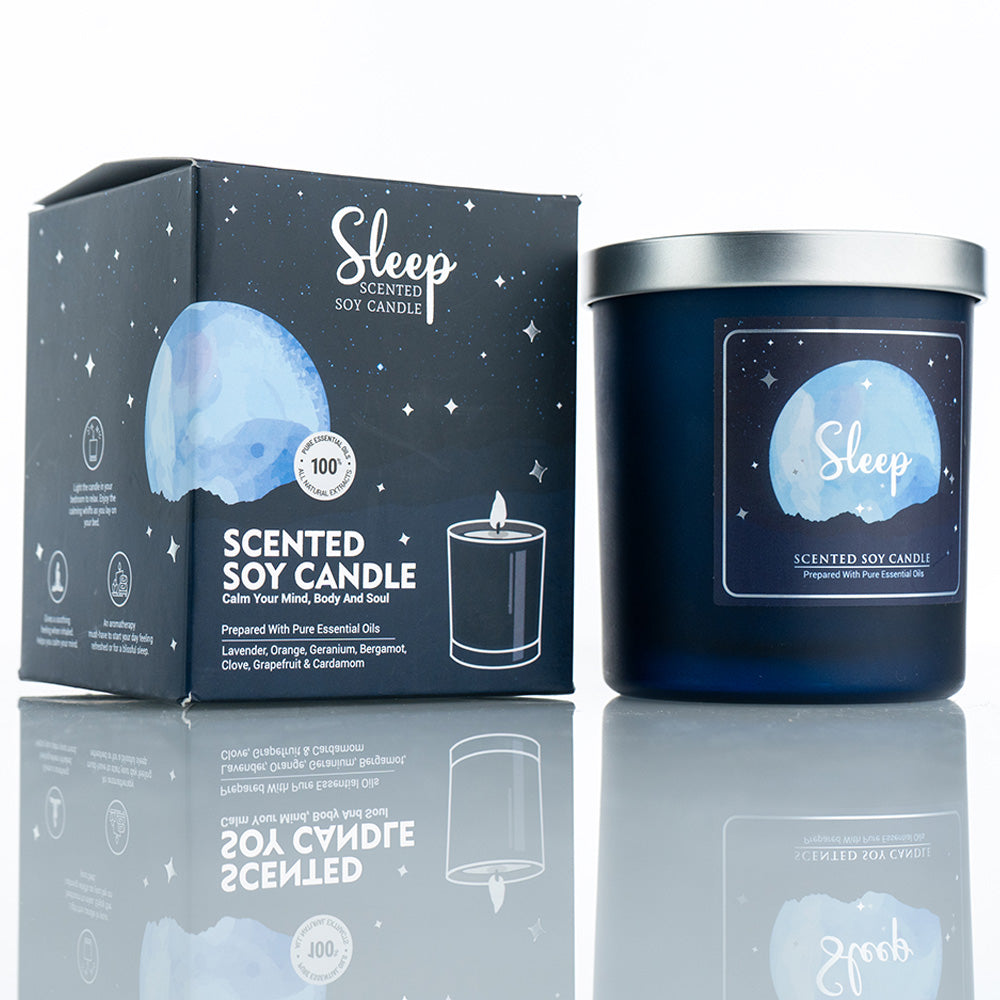40% OFF - Sleep Soy Candle in Glass Jar 200gms