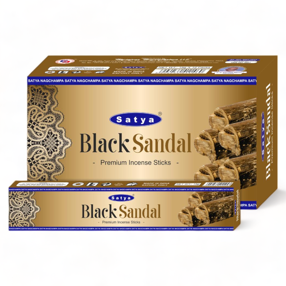 Satya Mumbai  15GMS - Black Sandal Incense