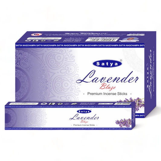 Satya Mumbai 15GMS - Lavender Blaze Incense