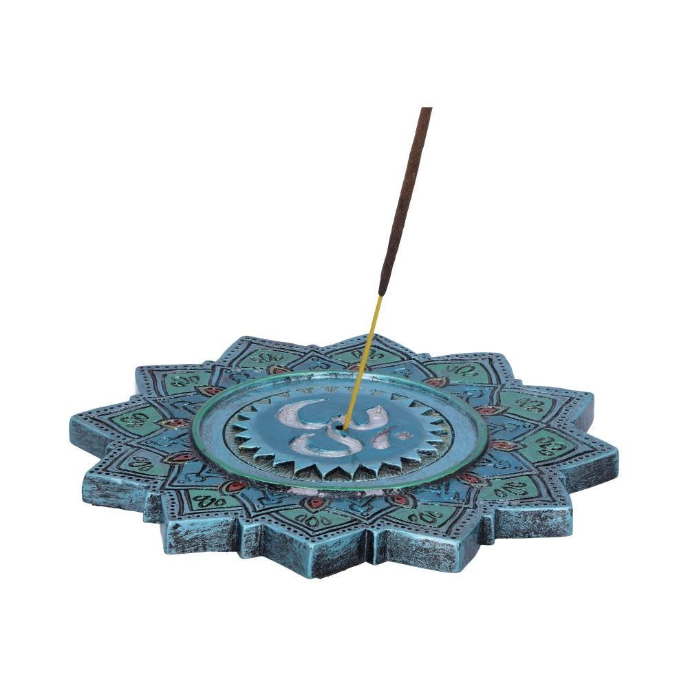 Om Sacred Sound Incense Burner 13.5cm (Set of 4)