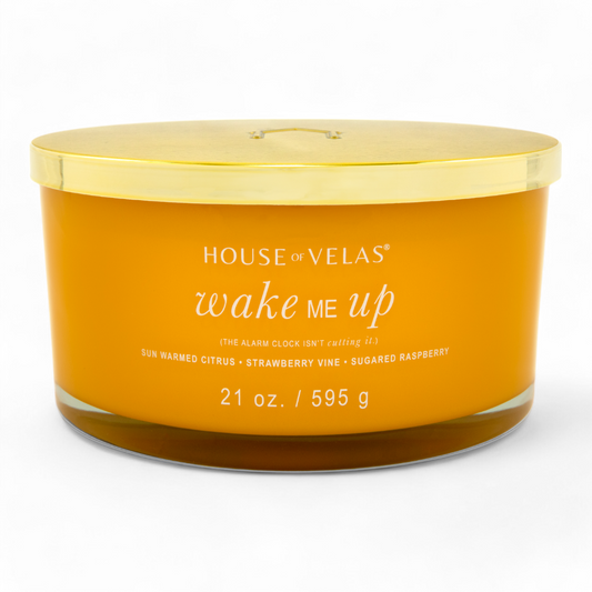 Wake Me Up Burnable Sensations Candle 595gms