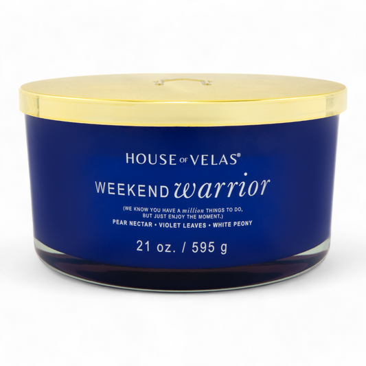 Weekend Warrior Burnable Sensations Candle 595gms