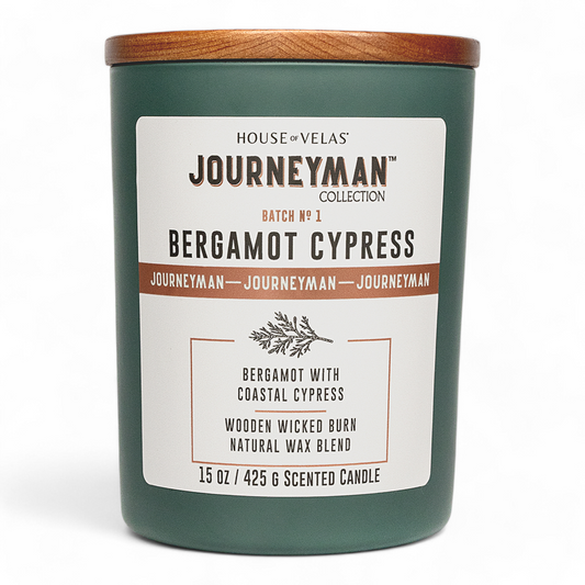 Bergamot Cypress Journeyman Candle 425gms