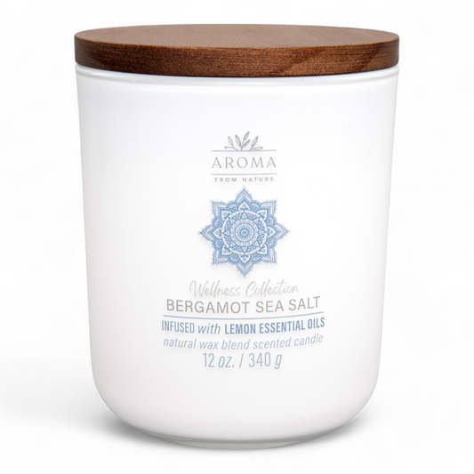 Bergamot Sea Salt Aroma from Nature Candle 340gms