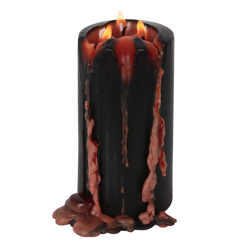 Large Vampire Blood Pillar Candle