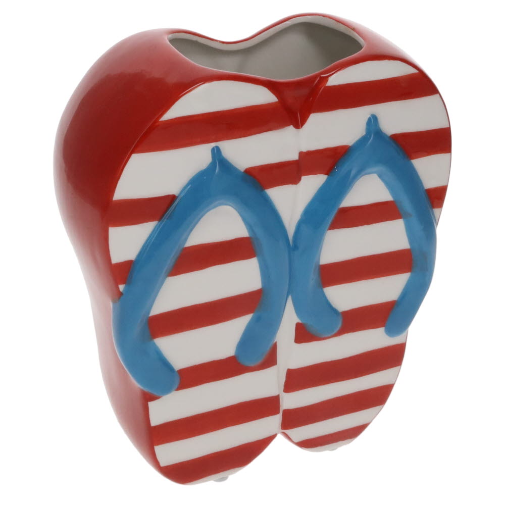 Flip Flops Flower Vase