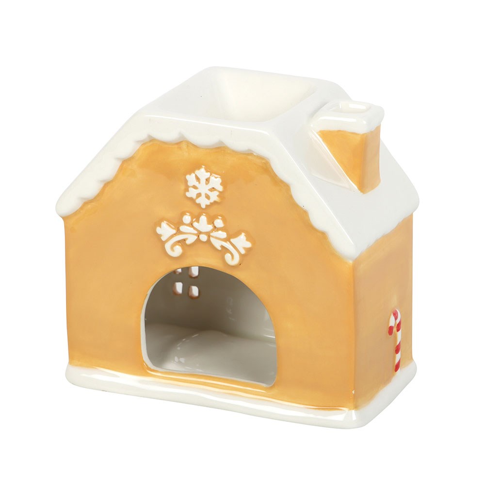Candy Cane Gingerbread House Oil Burner