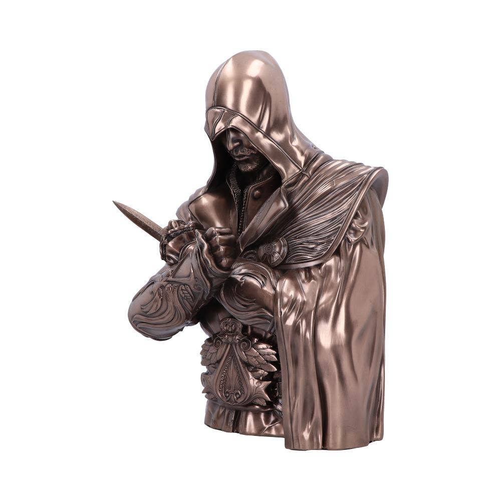 Assassin's Creed Ezio Bust Box Bronze 30cm