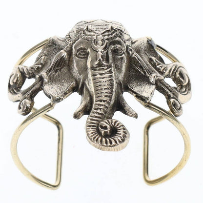 BRASS BRACELET - Elephant Shaped Adjustable