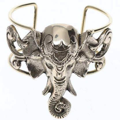 BRASS BRACELET - Elephant Shaped Adjustable