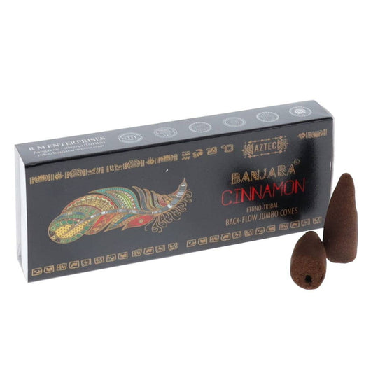 BANJARA BACKFLOW - Cinnamon Incense (10 Cones)