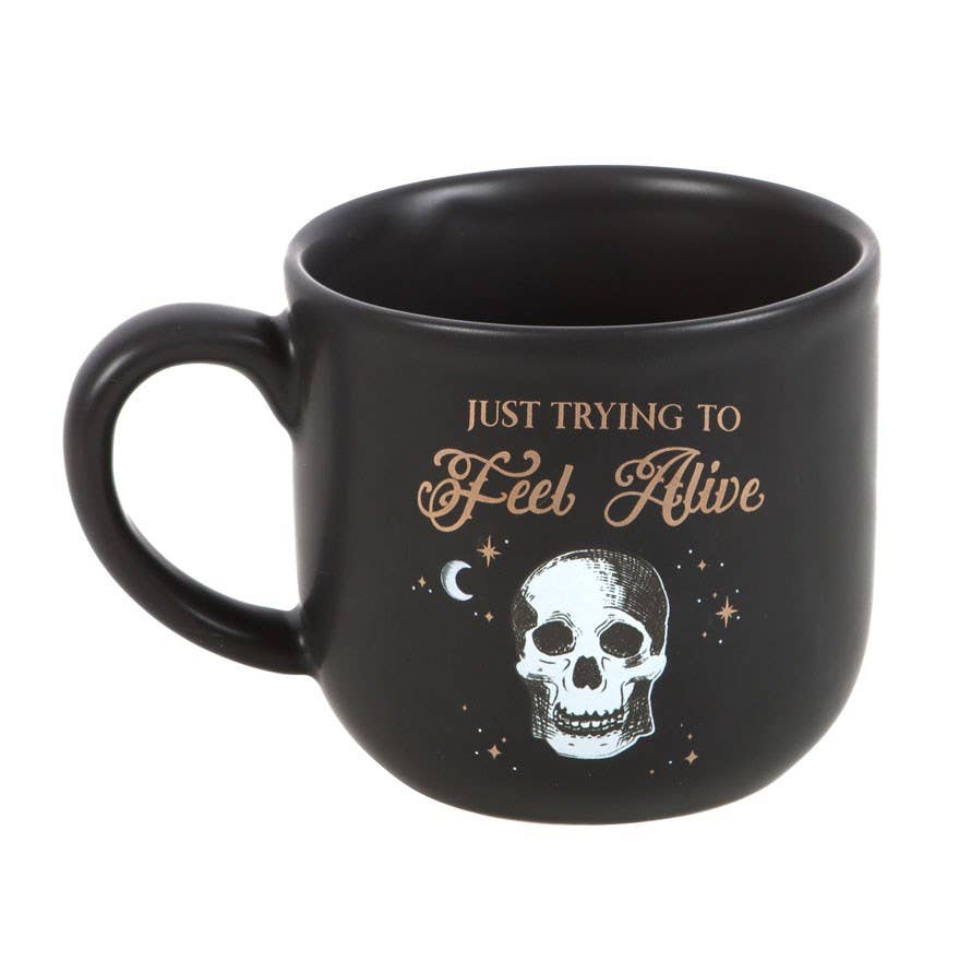 Trying To Feel Alive Ceramic Mug