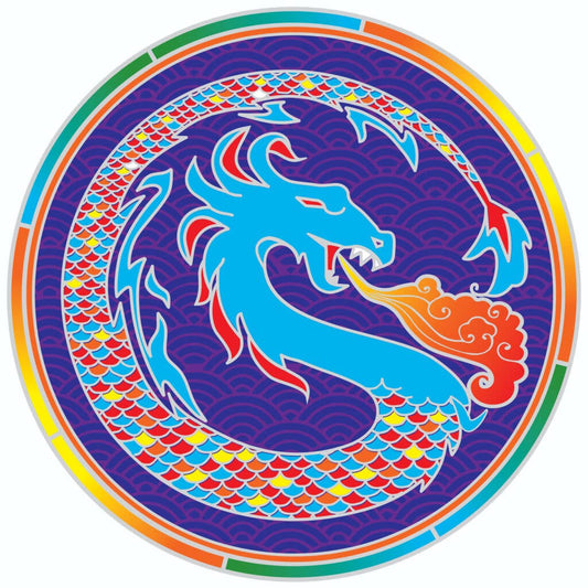 SUNSEAL - Dragon Breath Mandala 14cm