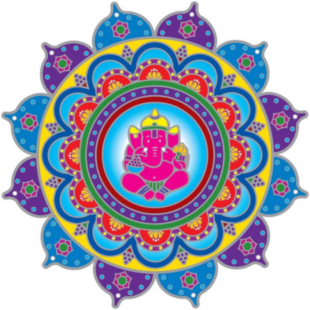 SUNSEAL - Ganesh Mandala 14cm