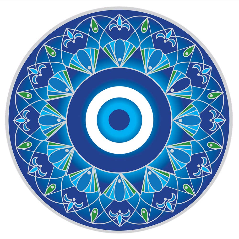 SUNSEAL - Blue Eye Mandala 14cm