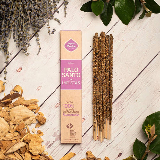 Natural Incense - Palo Santo and Violet