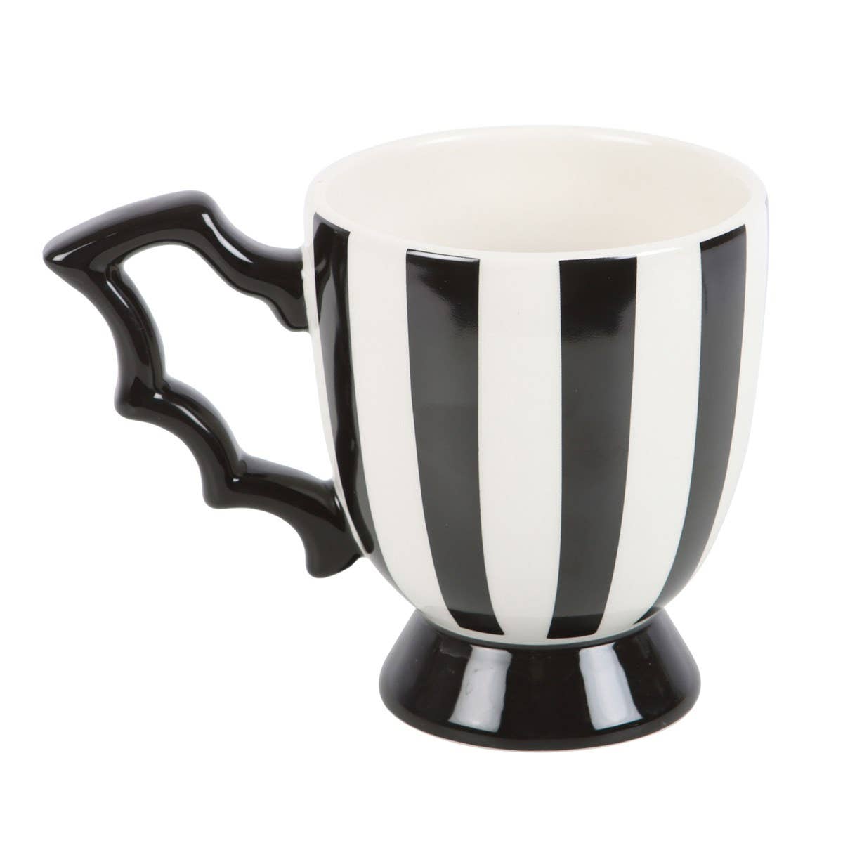 Striped Ceramic Teacup