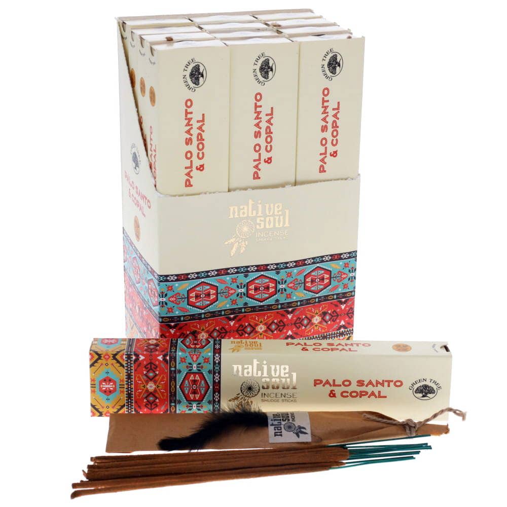 Native Soul 15gms - Palo Santo and Copal Incense