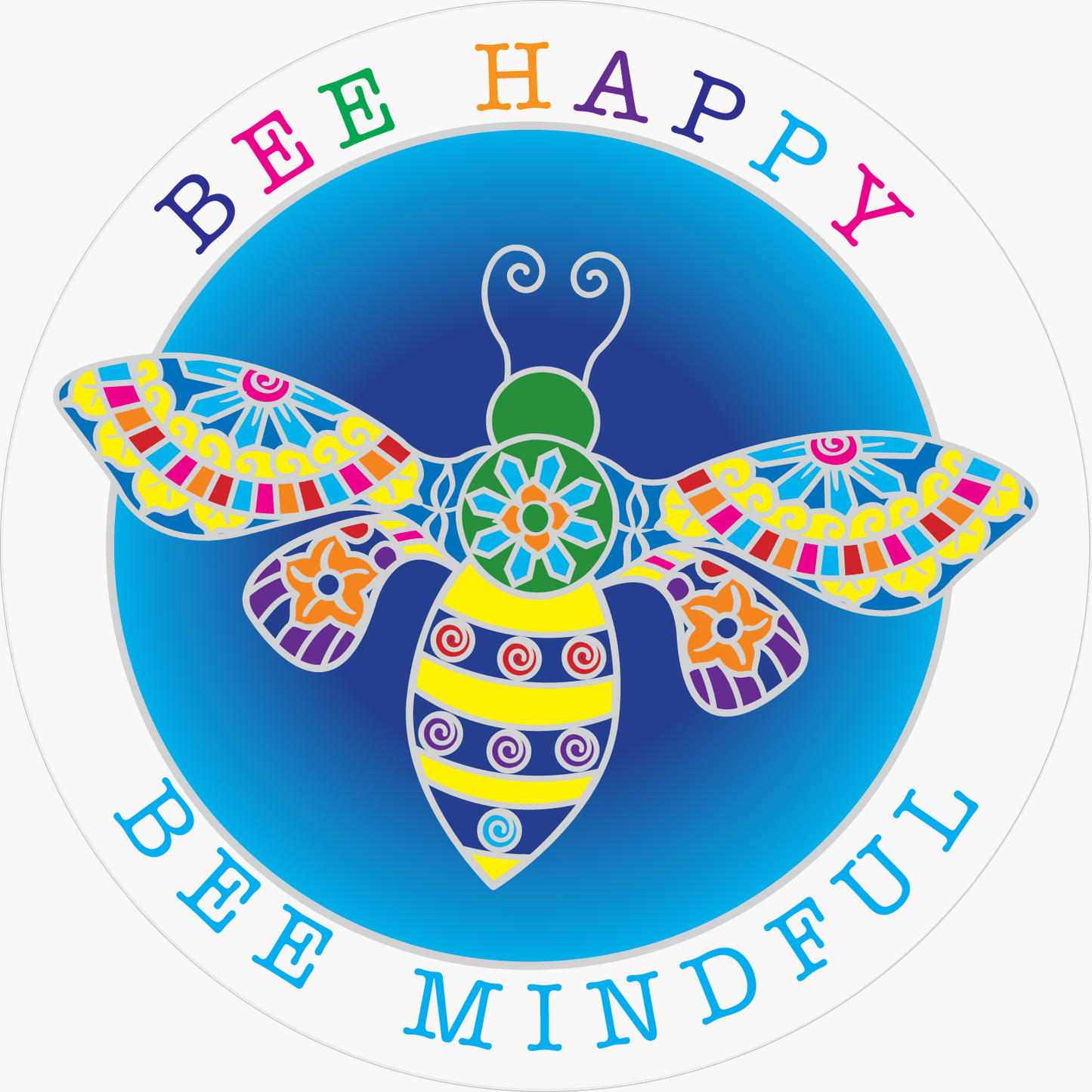 SUNSEAL - Bee Happy Mandala