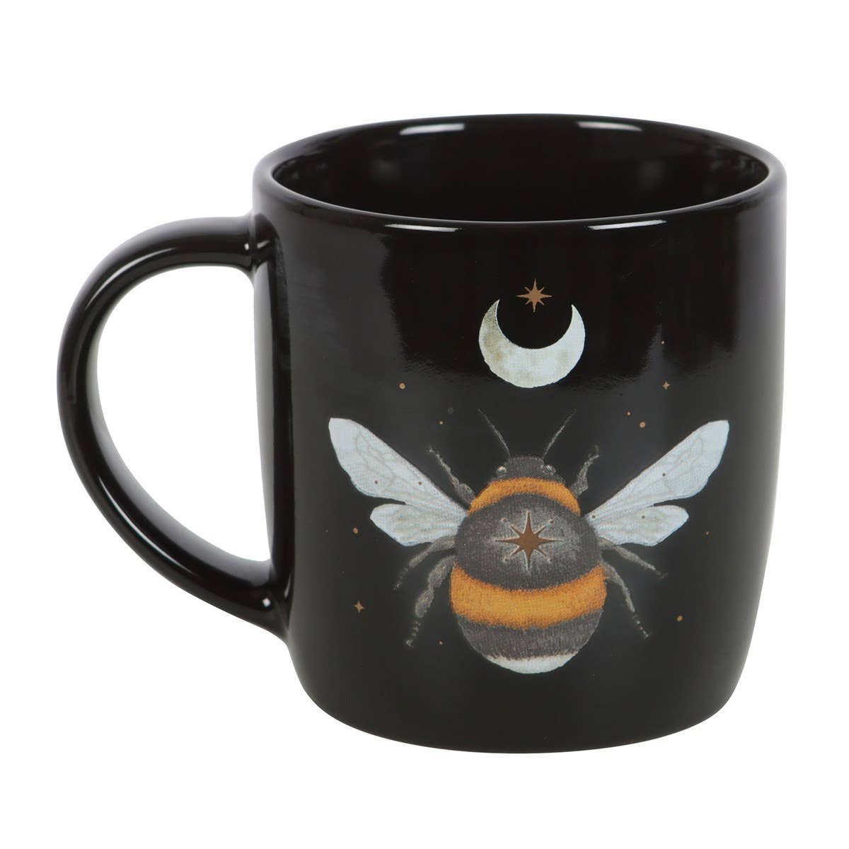 Dark Forest Bee Ceramic Mug